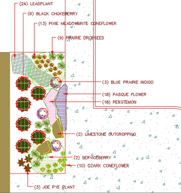 East Foundation Plan ACAD