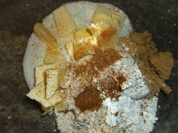 The "crumble" Part of the Recipe